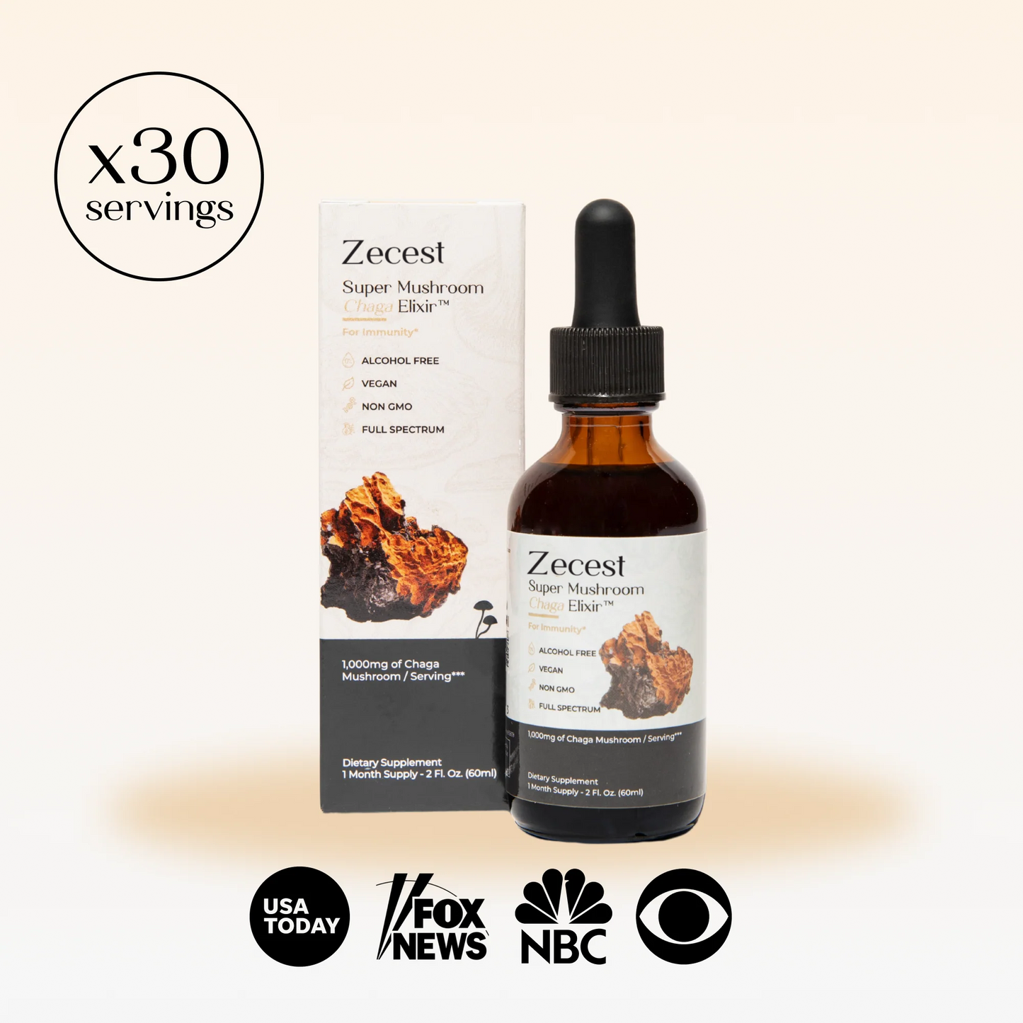 Super Mushroom Chaga Elixir™