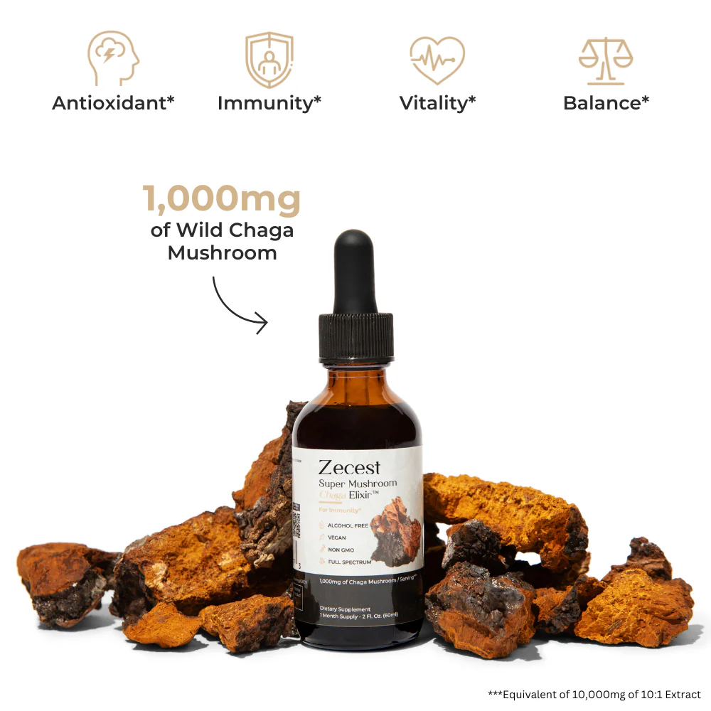 Super Mushroom Chaga Elixir™