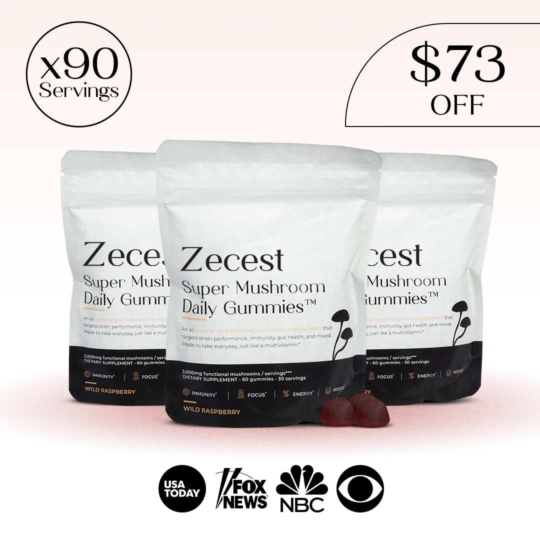 Zecest® Super Mushroom Daily Gummies®