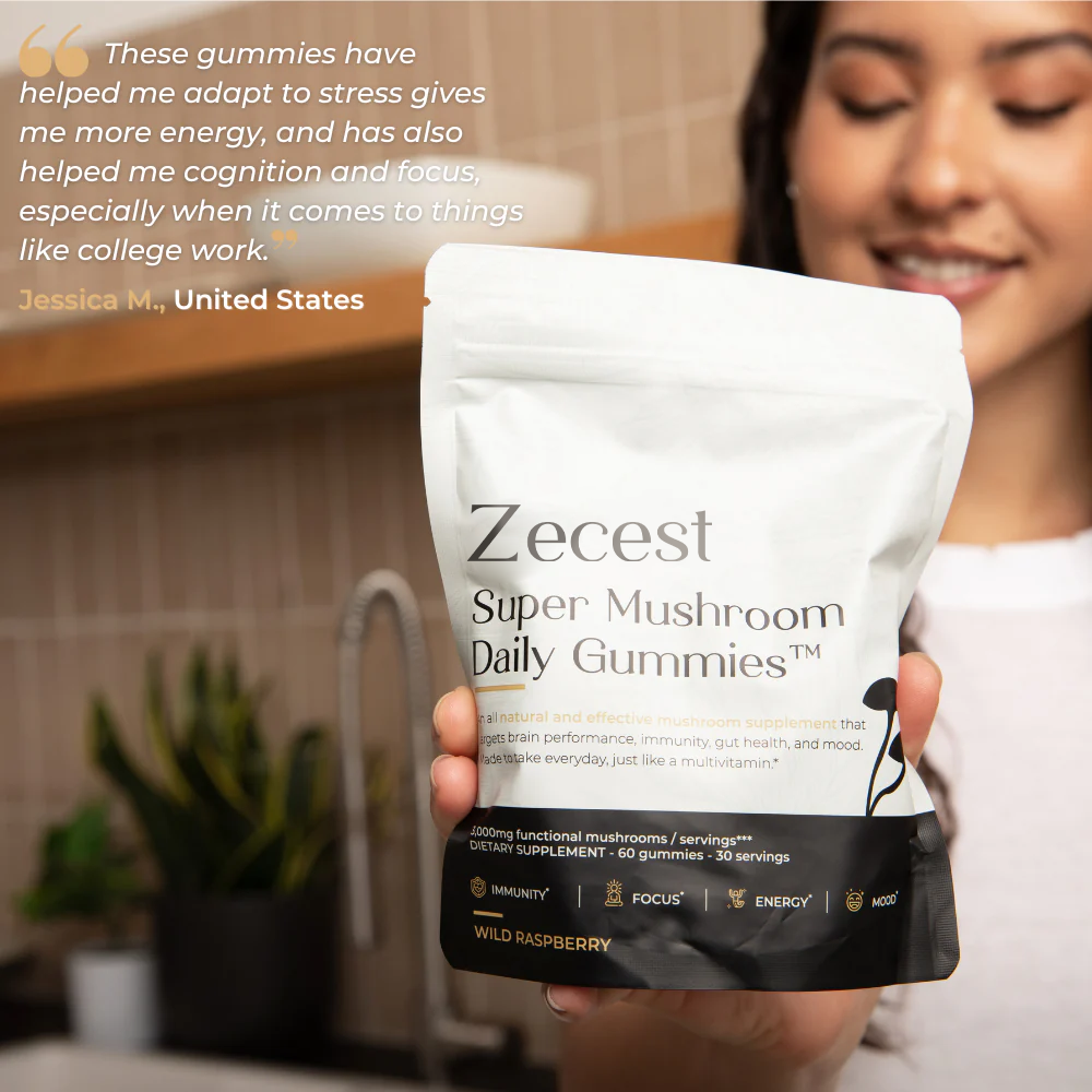 Zecest® Super Mushroom Daily Gummies®