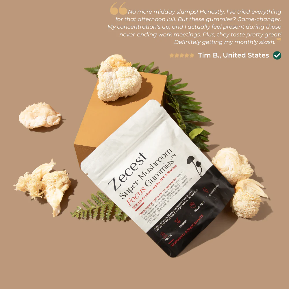 Zecest® Super Mushroom Focus Gummies™